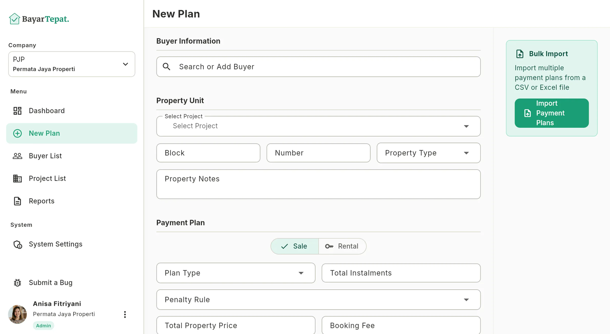 Flexible Payment Configuration